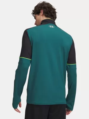 Moški pulover UNDER ARMOUR M CHALLENGER TRAINING QZ 6004043-338 ZELENA