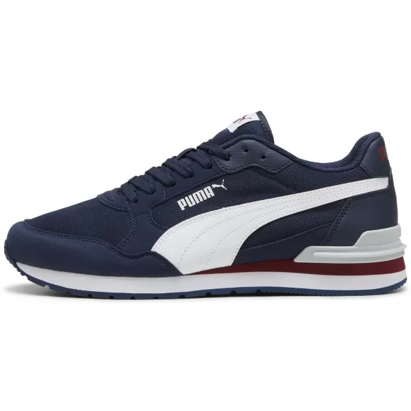  Škornji PUMA ST RUNNER V4 MESH 39966602 CLUB NAVY/ CLUB MORNARSKO/PUMA BELA/TEAM REGAL RDEČA/PLATINASTO SIVA 