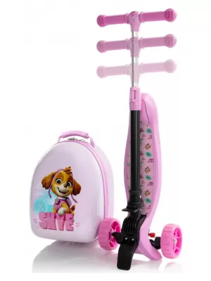 Otroški kovček HEYS TURBO TOTS SCOOTER 16427 PAW PATROL ROZA