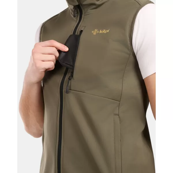  Moški softshell telovnik KILPI NOIL-M 1M0116KI KAKI 