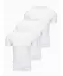 Moška majica s kratkimi rokavi OMBRE OM-TSBS-0268 BELA