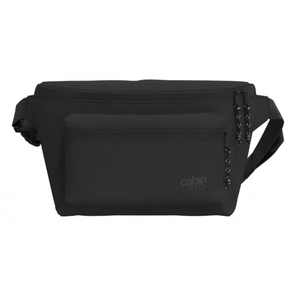  Ledvica CABINZERO Flicker Hip Pack 4L ABSOLUTNO ČRNA 
