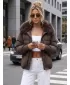 Ženska jakna DSTREET TY5819 VIJOLIČNA