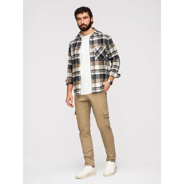  Moške hlače OMBRE P1517 KAKI 