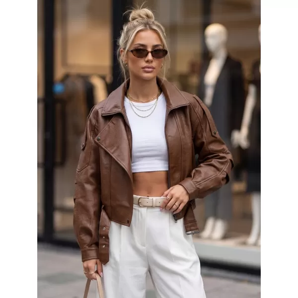  Ženska jakna DSTREET TY5845 KARAMELA 