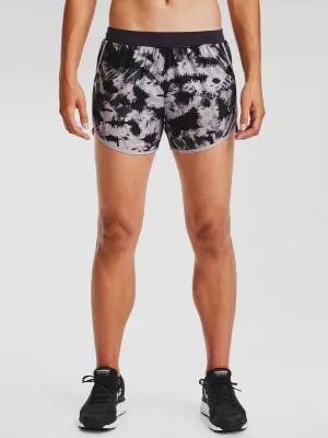 Ženske kratke hlače UNDER ARMOUR W UA FLY BY 2.0 PRINTED SHORT 1350198-591 VIJOLIČNA
