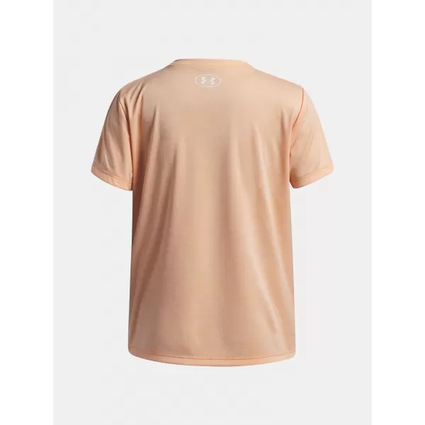  Dekliška majica s kratkimi rokavi UNDER ARMOUR TECH TWIST WDMK LOGO SS 6007134-870 ORANŽNA 