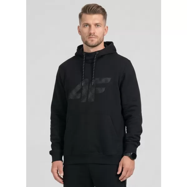  Moški pulover 4F WMM00TSWSM2548 GLOBOKO ČRNA 