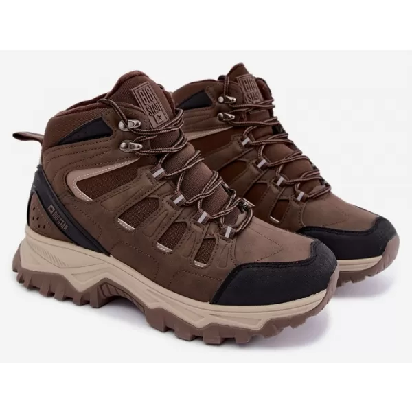  Moški čevlji BIG STAR SHOES UU174316 RJAVE/BEŽ SENCE 
