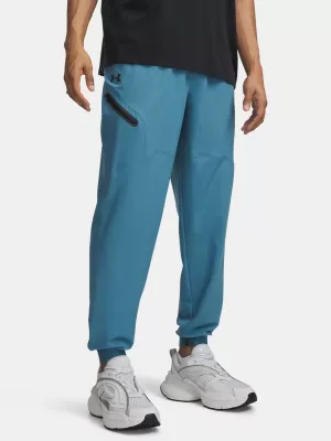Moške trenirke UNDER ARMOUR UNSTOPPABLE WOVEN JOGGER 1388823-466 MODRA
