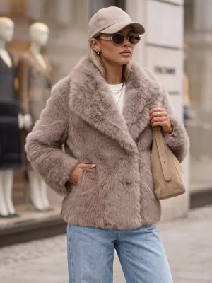 Ženska jakna DSTREET TY5905 BEŽ