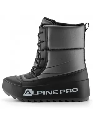 Ženski zimski škornji ALPINE PRO SAMEDA ČRNA