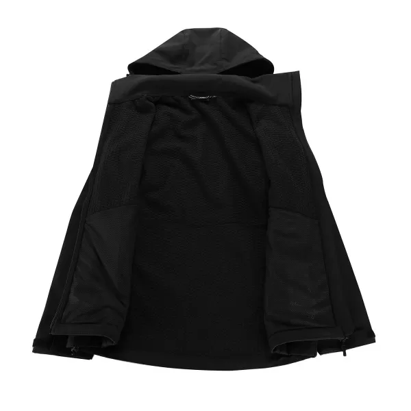  Ženska softshell jakna ALPINE PRO GEDERA ČRNA 