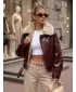 Ženska jakna DSTREET TY5707 BORDO