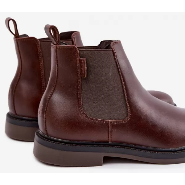  Moški čevlji BIG STAR SHOES UU174279 RJAVE/BEŽ SENCE 