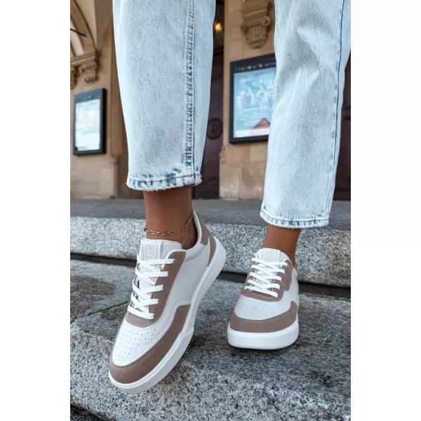  Ženske superge BIG STAR SHOES UU274275 BELA/BEŽ 
