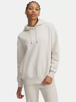 Ženski pulover UNDER ARMOUR ICON FLEECE OS HOODIE 1379495-111 BELA
