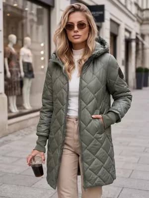 Ženska jakna DSTREET TY5863 ZELENA