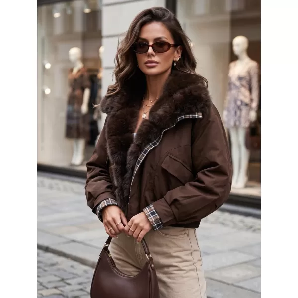  Ženska jakna DSTREET TY5840 RJAVA 