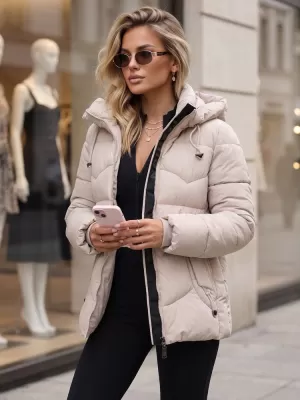 Ženska jakna DSTREET TY5750 BEŽ