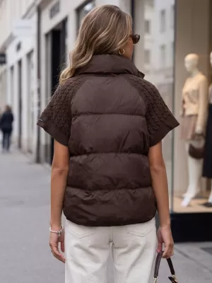 Ženska jakna DSTREET TY5924 RJAVA