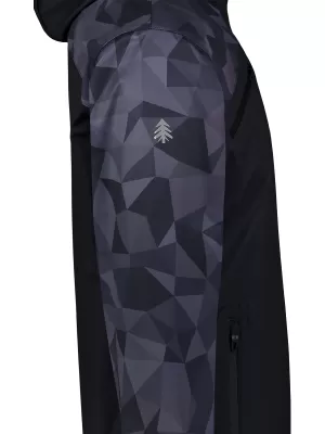 Moška softshell jakna NORDBLANC RIGHT NBSSM8321 ČRNA