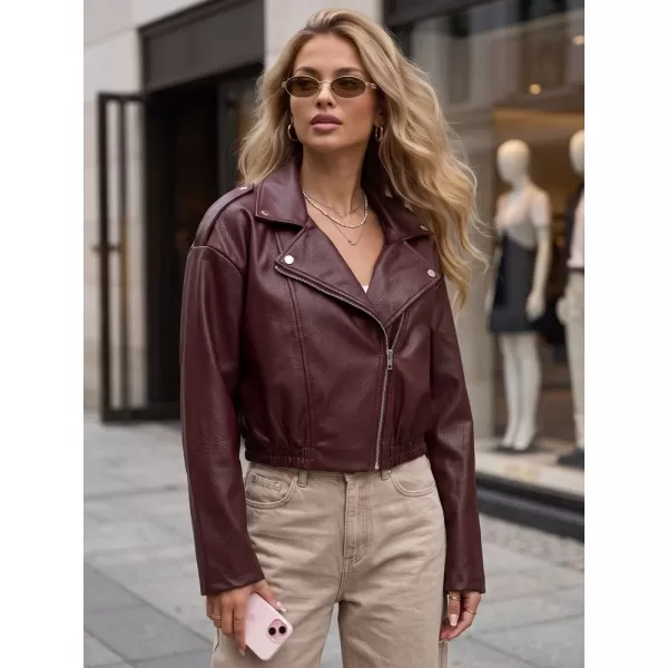  Ženska jakna DSTREET TY5952 BORDO 