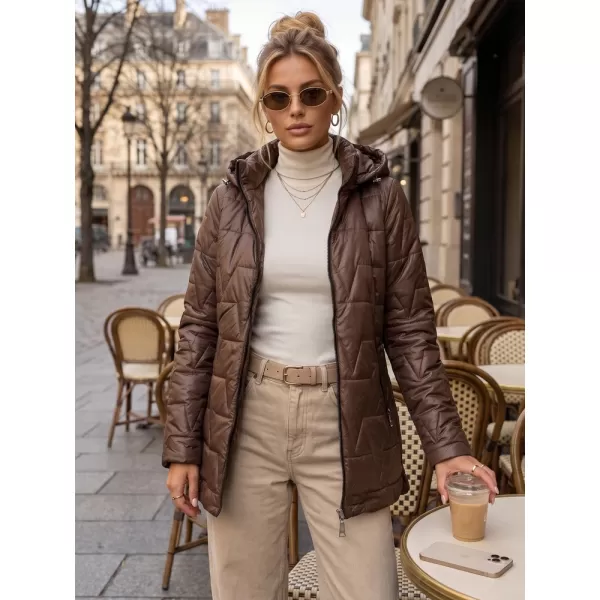 Ženska jakna DSTREET TY5796 RJAVA 