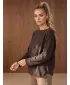 Ženska bluza DSTREET RY2942 RJAVA