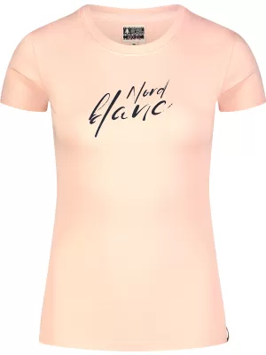 Ženska majica s kratkimi rokavi NORDBLANC AFFECTION NBSLT8180 ROZA