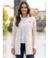 Ženski hibridni plašč ALTISPORT IRYSA SVETLO BEŽ