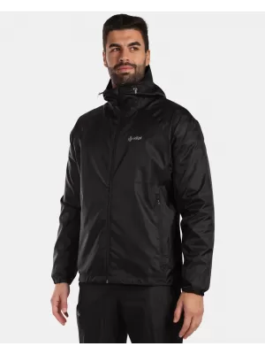 Hardshell jakna KILPI JALUU-U 1U0180KI ČRNA