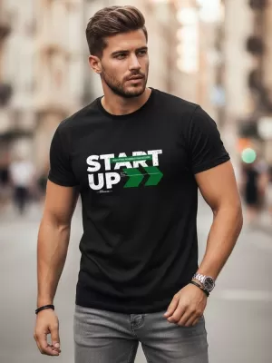 Moška majica s kratkimi rokavi DSTREET NX0150R-BK ČRNA
