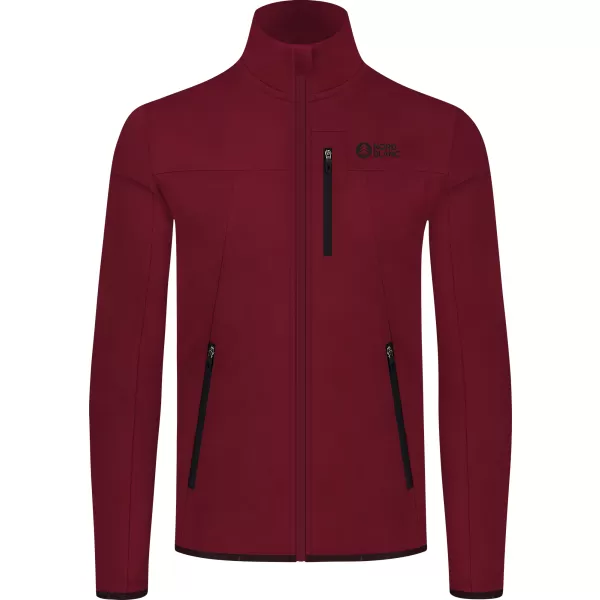  Moški powerfleece pulover NORDBLANC MORASS NBSFM8335 BORDO 