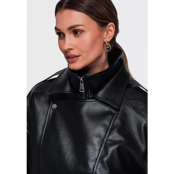  Ženska jakna OMBRE OW-JAFL-0138 ČRNA 