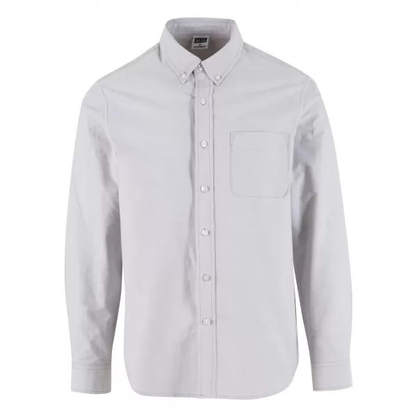  Moška srajca URBAN CLASSICS TB8094 SVETLO GRMENO SIVA 