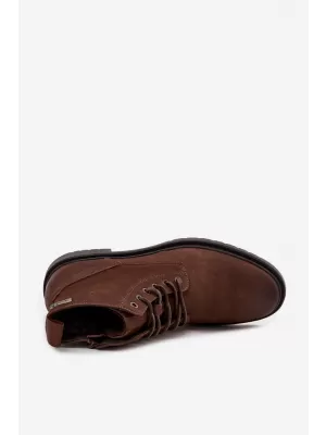 Moški gležnarji BIG STAR SHOES OO174149 RJAVA/BEŽ