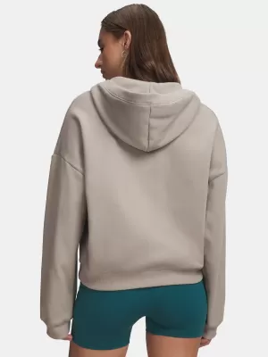 Ženski pulover UNDER ARMOUR ICON FLEECE HZ HOODIE 6012843-203 RJAVA