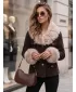 Ženska jakna DSTREET TY5851 RJAVA