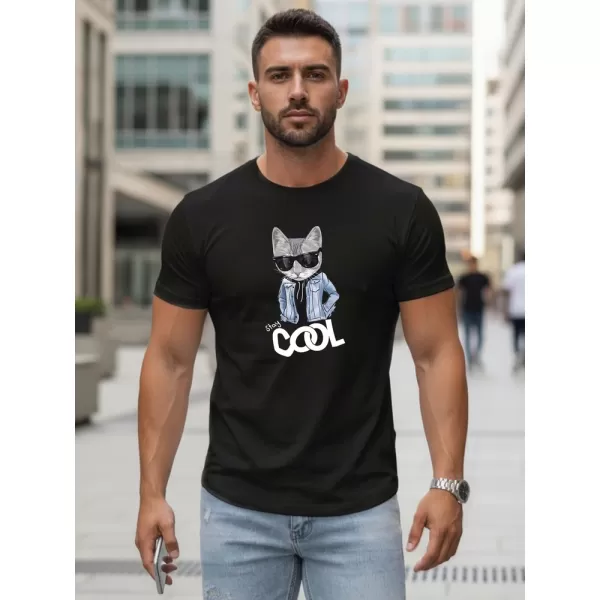  Moška majica s kratkimi rokavi DSTREET NX5018R-BK ČRNA 
