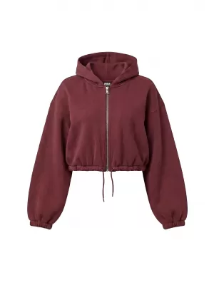 Ženski pulover URBAN CLASSICS TB8635-00606 BORDO