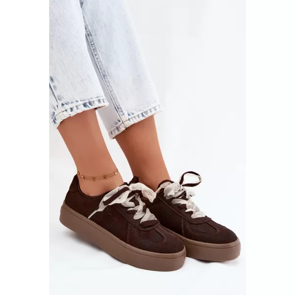  Ženske superge BIG STAR SHOES UU274004 RJAVA 