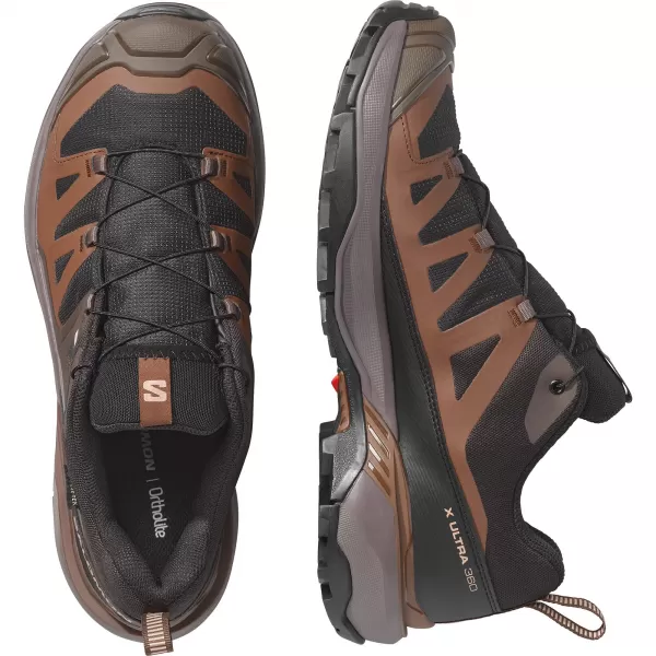  Moški čevlji SALOMON X ULTRA 360 GORE-TEX L45473300 ČRNA/TEMNI GALEB SIVA/TEMNA ZEMLJA 