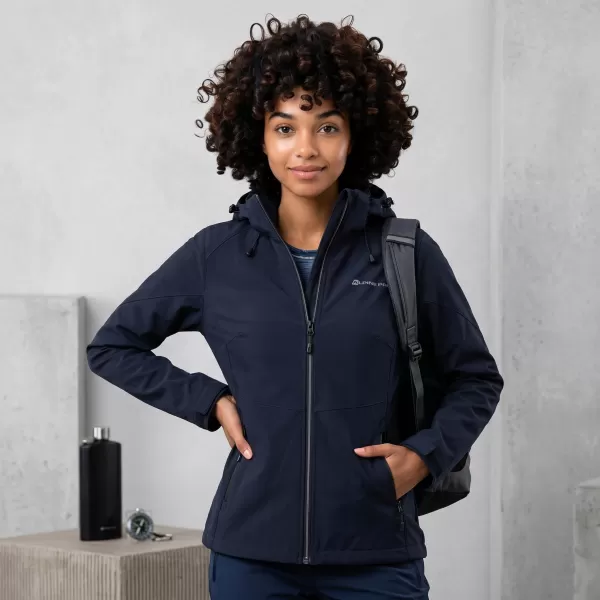  Ženska softshell jakna ALPINE PRO GEDERA NAVADE 