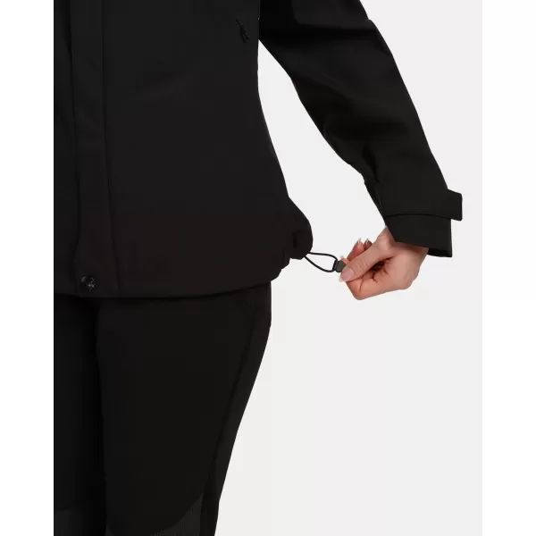  Ženska hardshell jakna KILPI MONTANA-W 1L0102KI ČRNA 