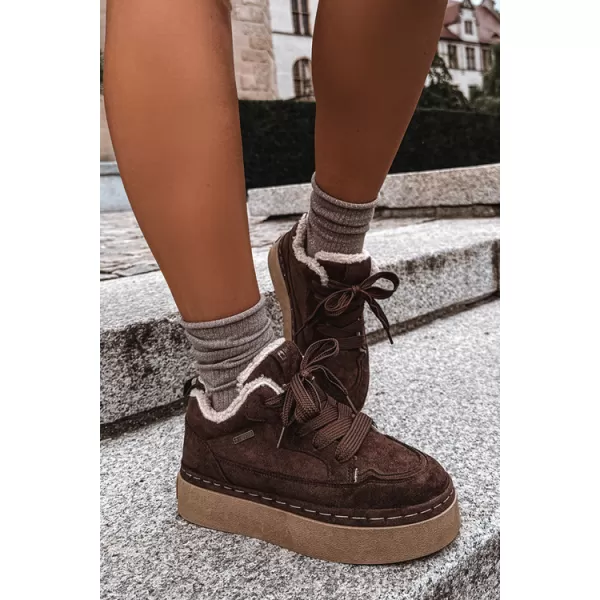  Ženski čevlji BIG STAR SHOES UU274188 RJAVE/BEŽ SENCE 