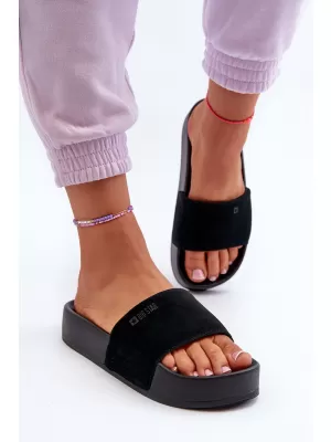 Ženski copati BIG STAR SHOES NN274A670 ČRNA