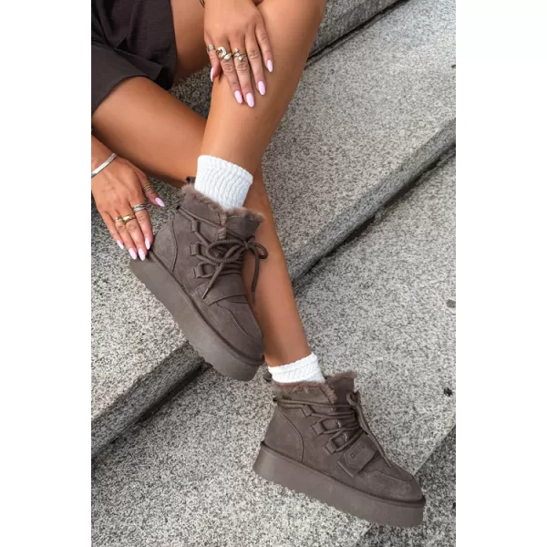  Ženski čevlji BIG STAR SHOES UU274315 RJAVE/BEŽ SENCE 