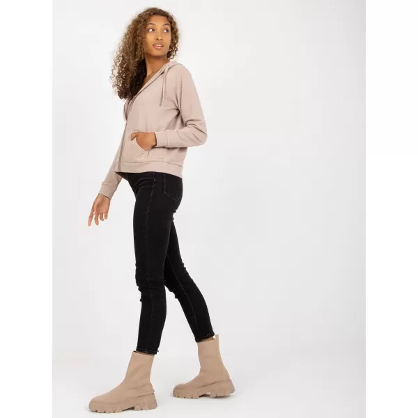  Ženski pulover BASIC FEEL GOOD B-002.65 TEMNO BEŽ 