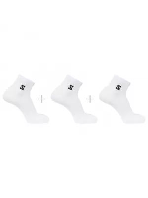 Nogavice SALOMON EVERYDAY LITE QUARTER 3-PACK LC2911800 BELA